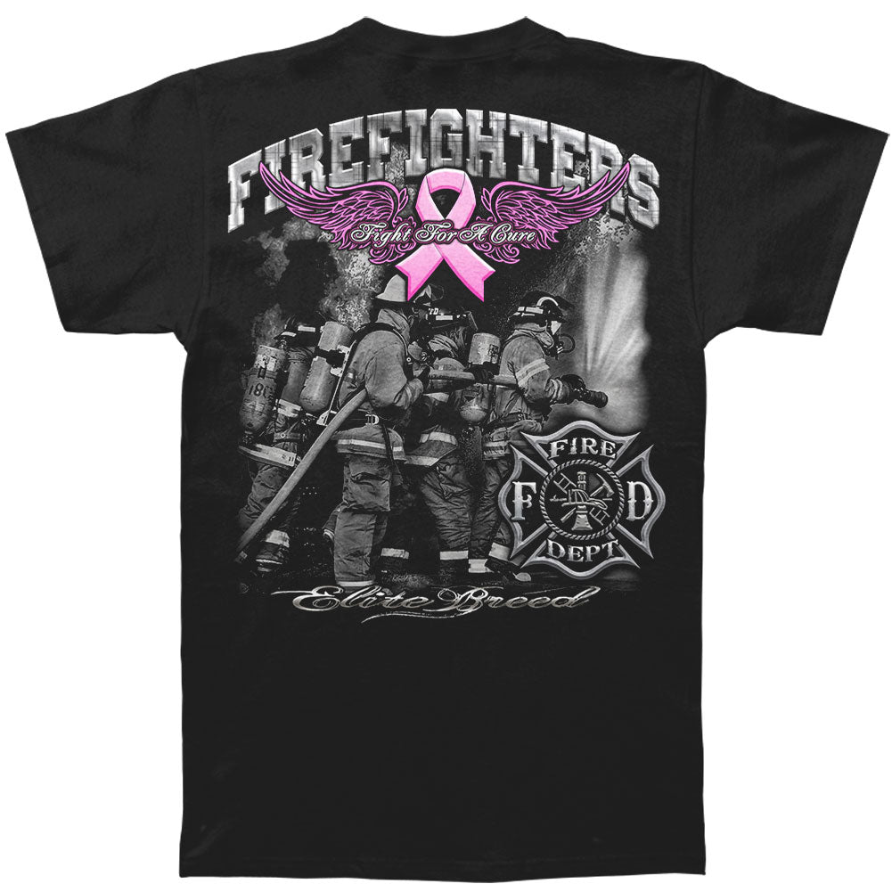 Novelty Novelty Elite Breed Fight For A Cure Firefighter T-shirt