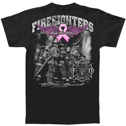 Novelty Novelty Elite Breed Fight For A Cure Firefighter T-shirt
