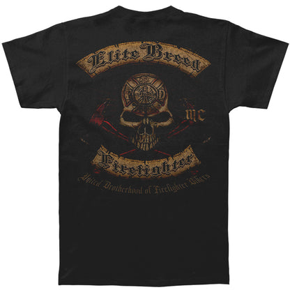 Novelty Elite Breed Firefighter Biker T-shirt