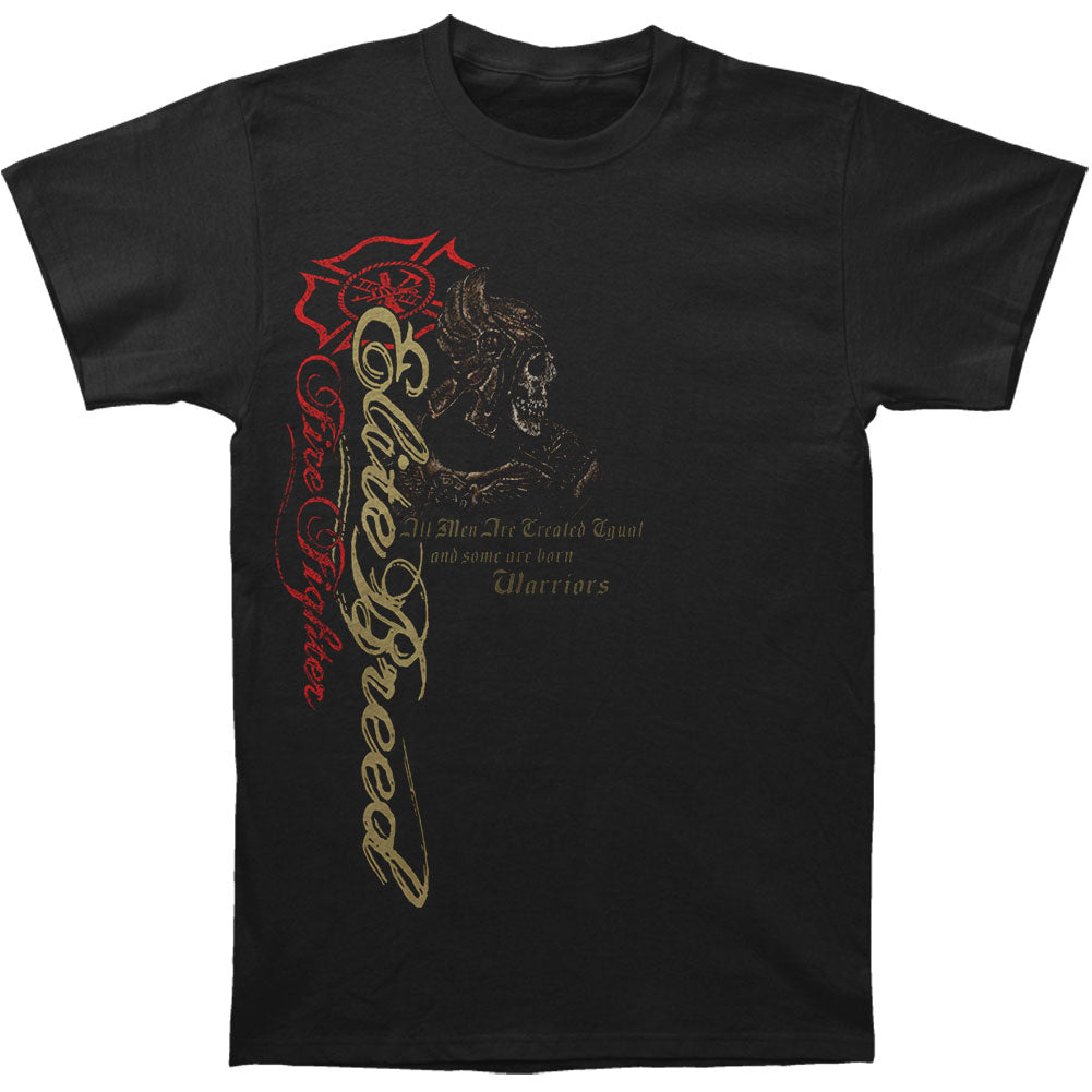 Novelty Elite Breed Firefighter Warrior T-shirt