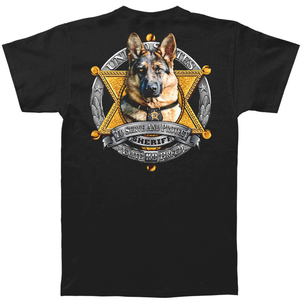 Novelty Elite Breed K9 Sheriff T-shirt