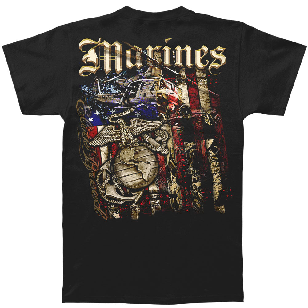 Novelty Novelty Elite Breed USMC Marines Aerial Assault T-shirt