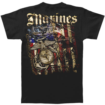 Novelty Novelty Elite Breed USMC Marines Aerial Assault T-shirt
