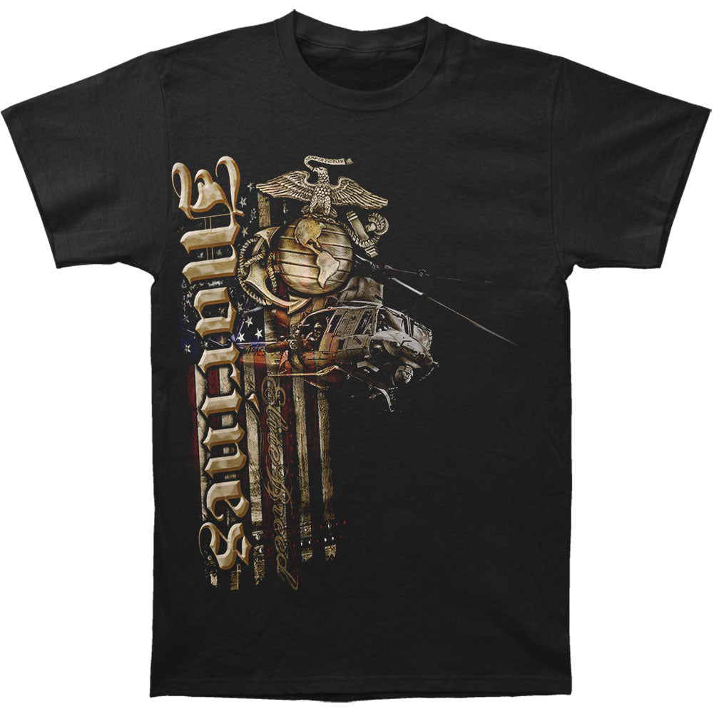 Novelty Novelty Elite Breed USMC Marines Aerial Assault T-shirt