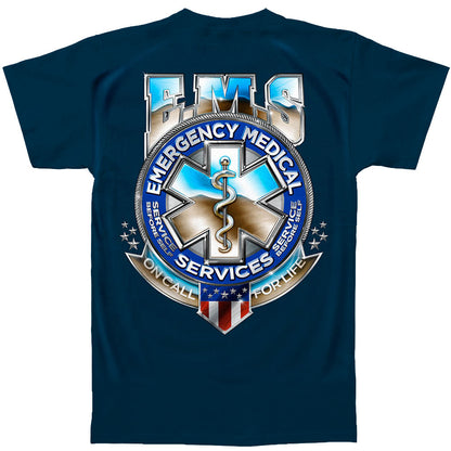 Novelty EMS Badge Of Honor T-shirt