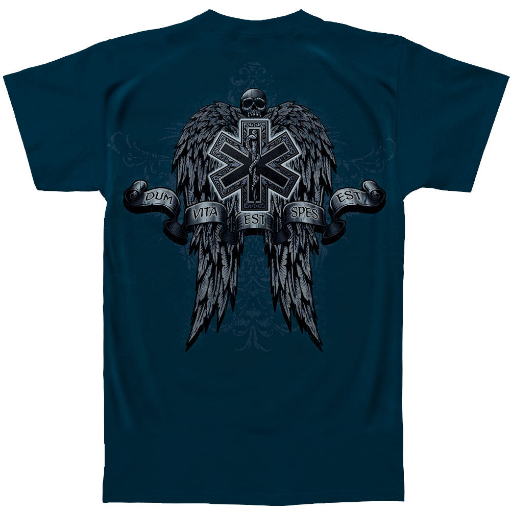 Novelty EMS Skull Wings Full T-shirt