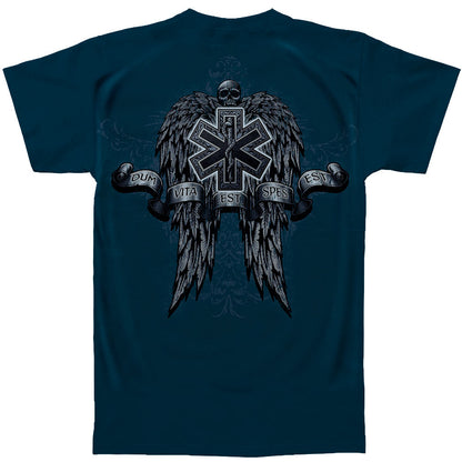 Novelty EMS Skull Wings Full T-shirt