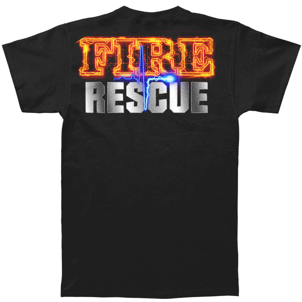 Novelty Fire Rescue Full Front Maltese T-shirt