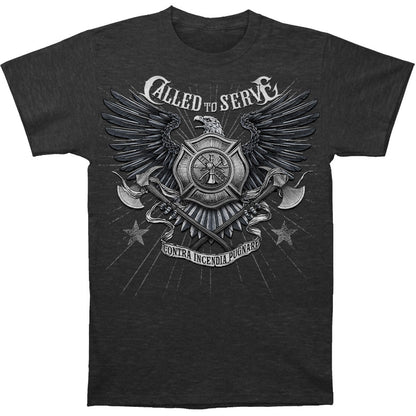 Novelty Firefighter Called To Serve T-shirt