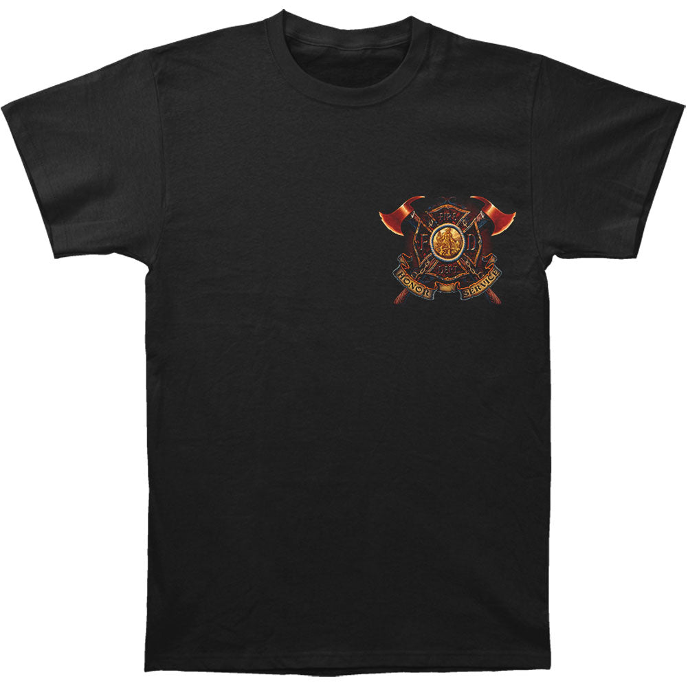 Novelty Novelty Firefighter Coat Of Arms T-shirt