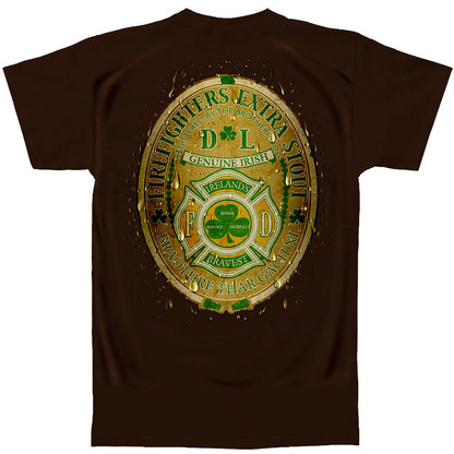 Novelty Firefighter Dl Irelands Bravest T-shirt