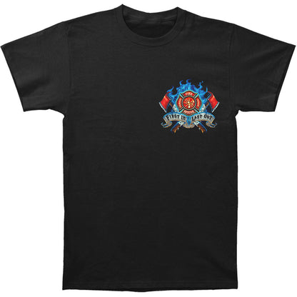 Novelty Novelty Firefighter Fire Dog First In Last Out T-shirt
