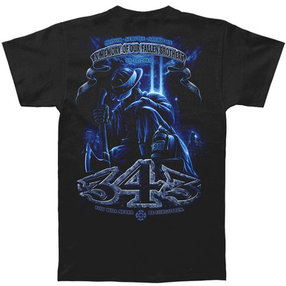 Novelty Firefighter Never Forget Brotherhood T-shirt