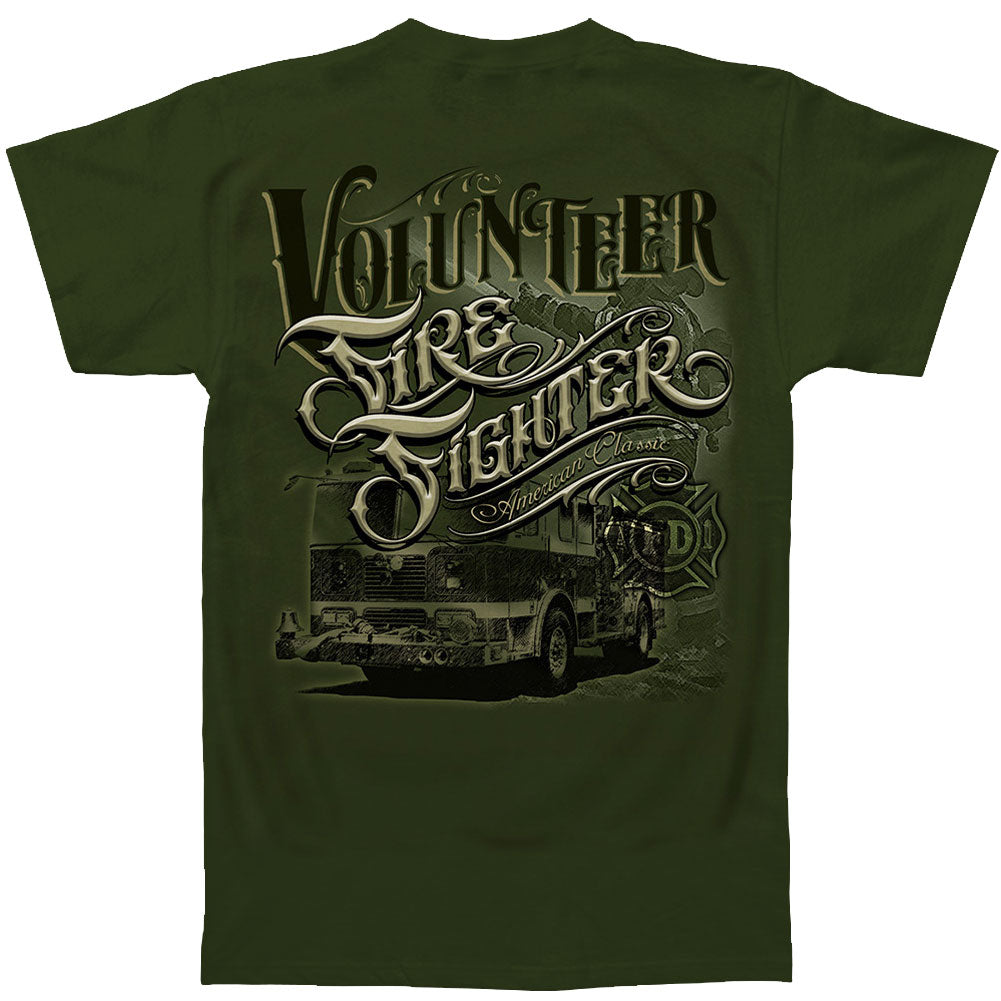 Novelty Firefighter Volunteer American Classic T-shirt