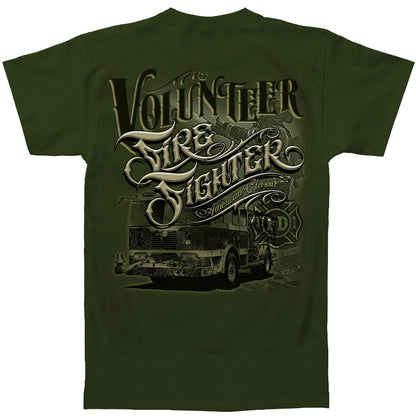 Novelty Firefighter Volunteer American Classic T-shirt