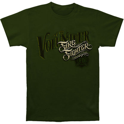 Novelty Firefighter Volunteer American Classic T-shirt