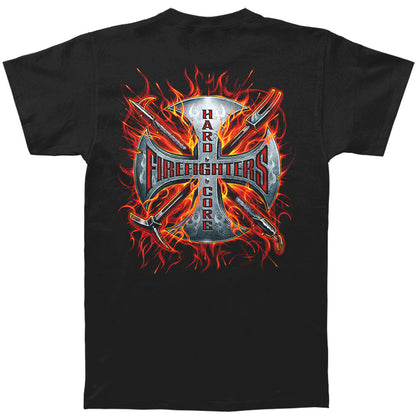 Novelty Hard Core Firefighter T-shirt