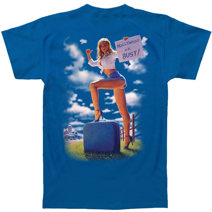 Novelty Hollywood Or Bust T-shirt