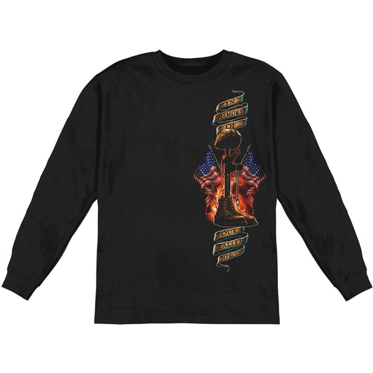 Novelty Home Of The Free Because Of The Brave Long Sleeve