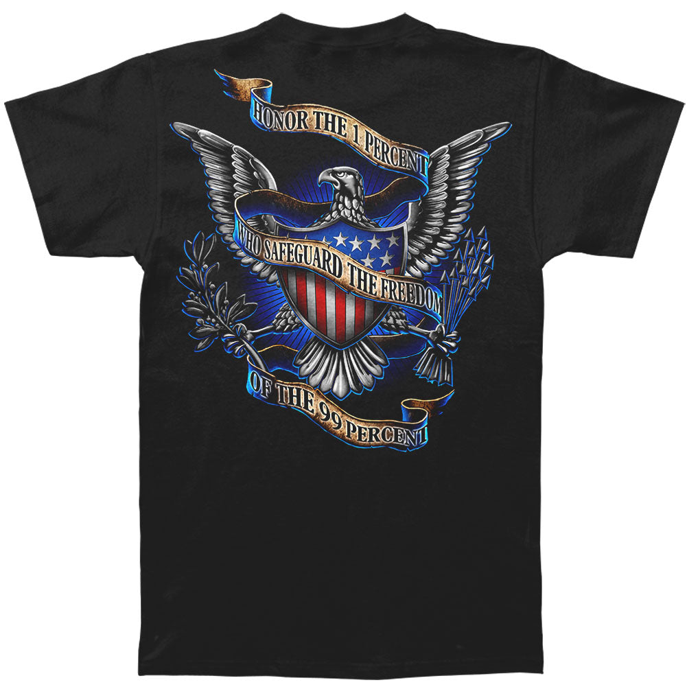Novelty Honor The One Percent T-shirt