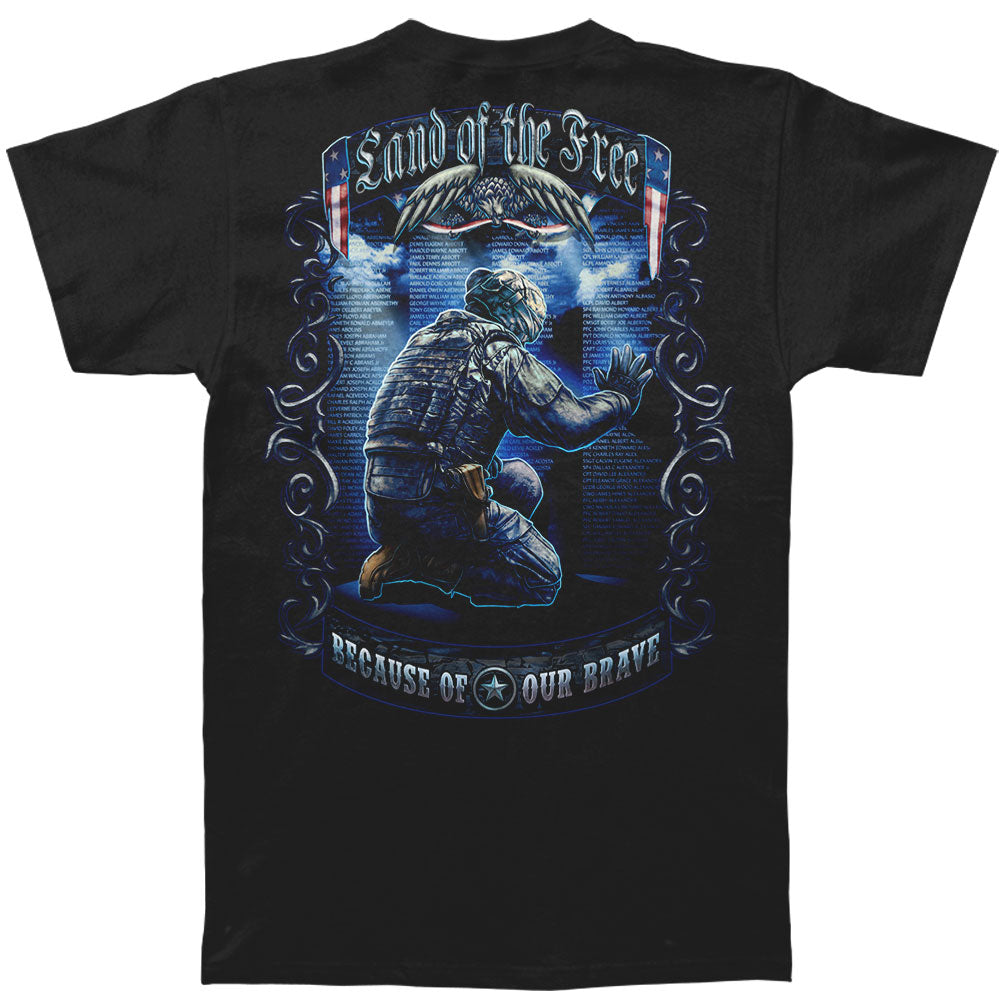 Novelty Novelty Land Of The Free Wall T-shirt