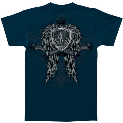 Novelty Law Skull Wings Full T-shirt