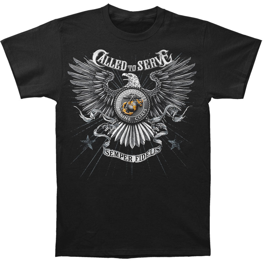 Novelty Marines Called To Serve T-shirt