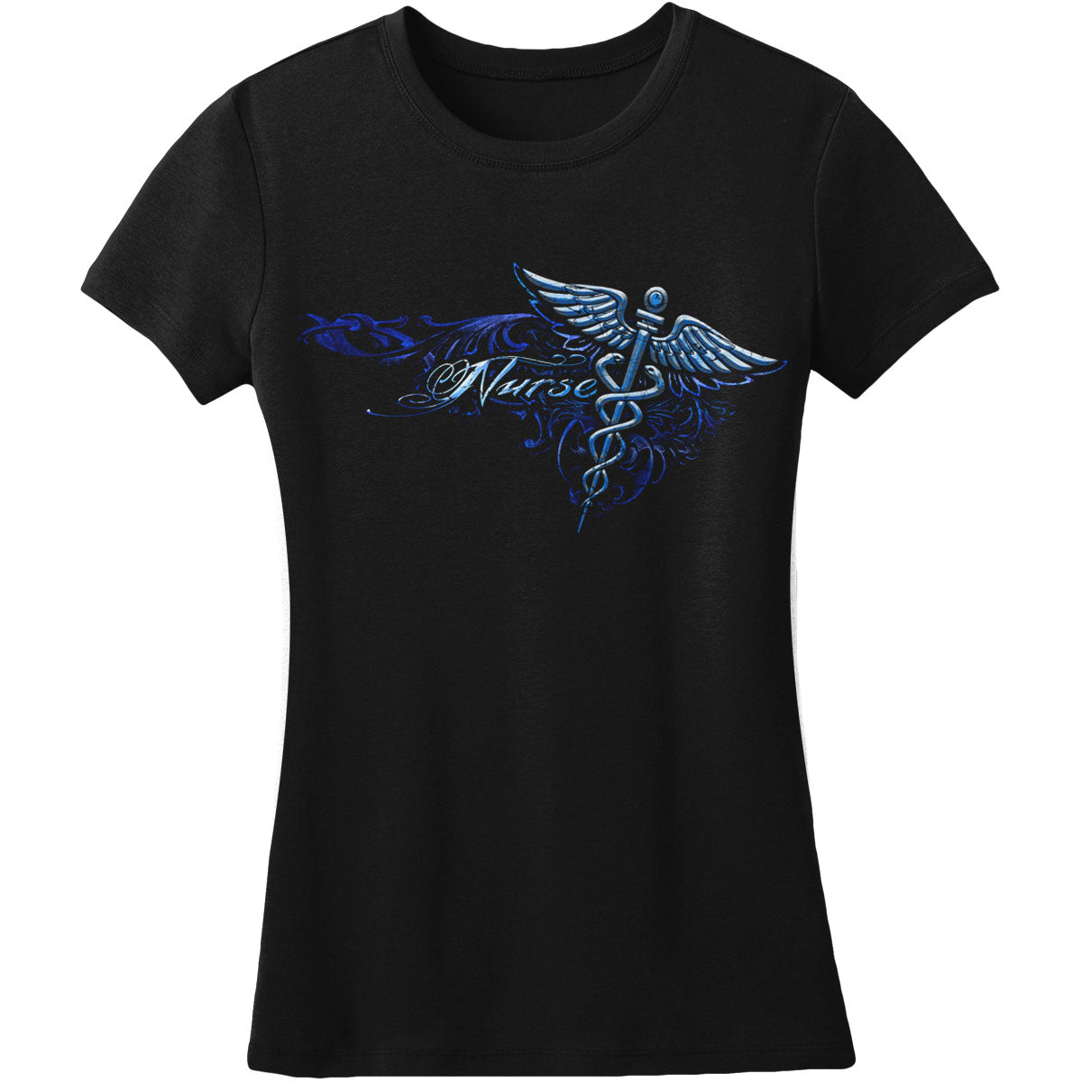 Nursing Silver Wings Silver Foil T-shirt