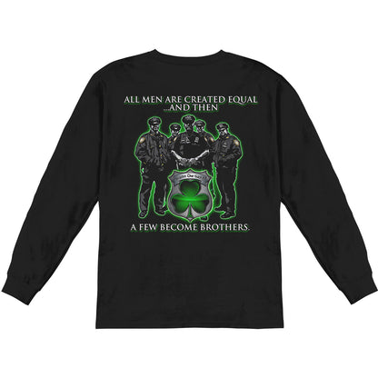 Novelty Policemans Brotherhood Irish Long Sleeve