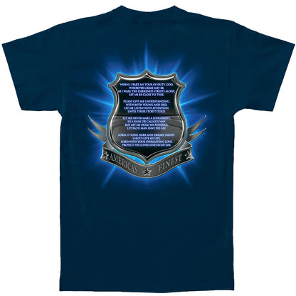 Novelty Policemans Prayer T-shirt