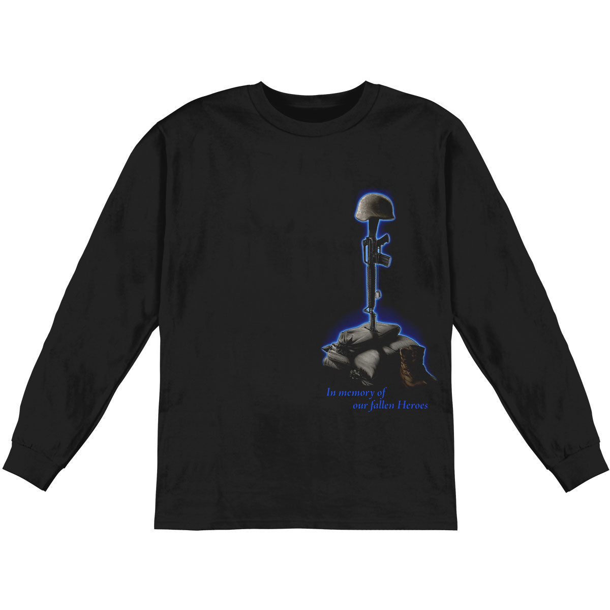 Novelty Soldiers Cross Long Sleeve