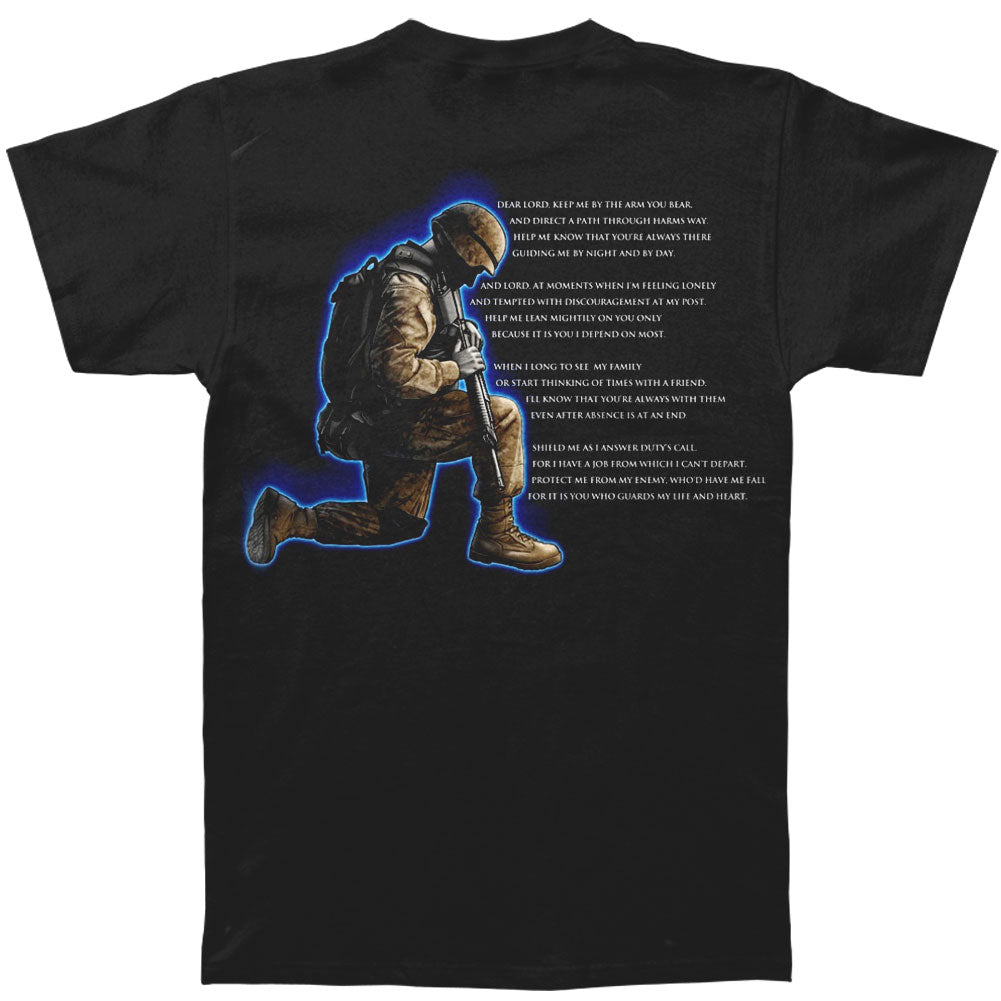 Novelty Soldiers Prayer T-shirt