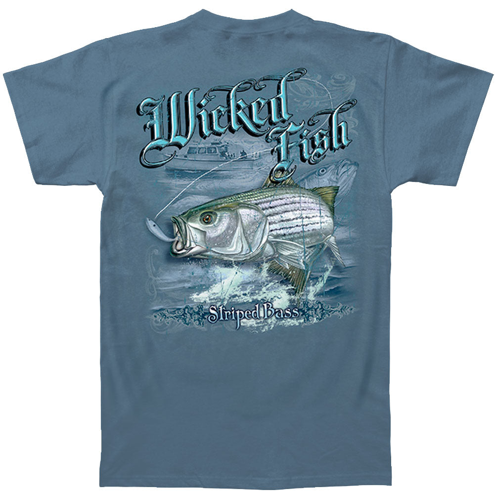 Novelty Striped Bass T-shirt