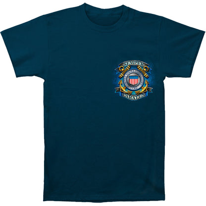 Novelty True Heroes Coast Guard T-shirt