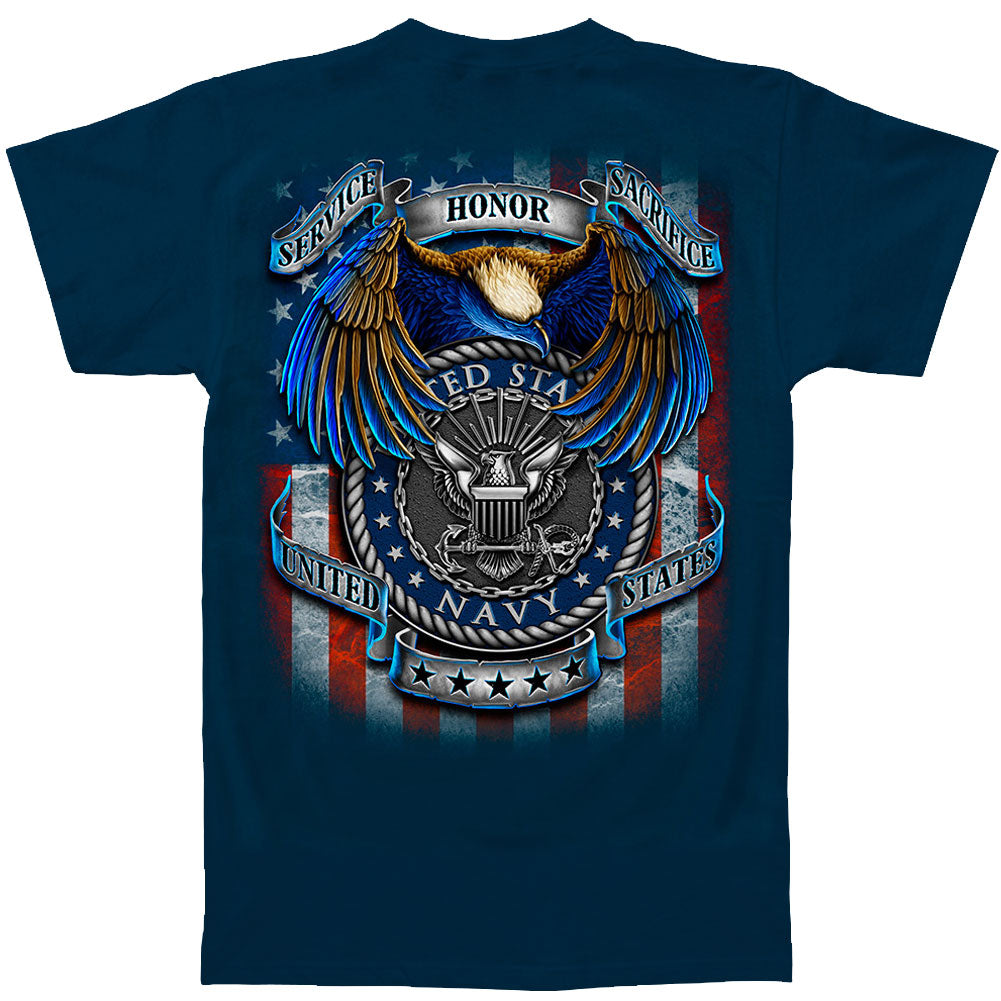 Novelty True Heroes Navy T-shirt