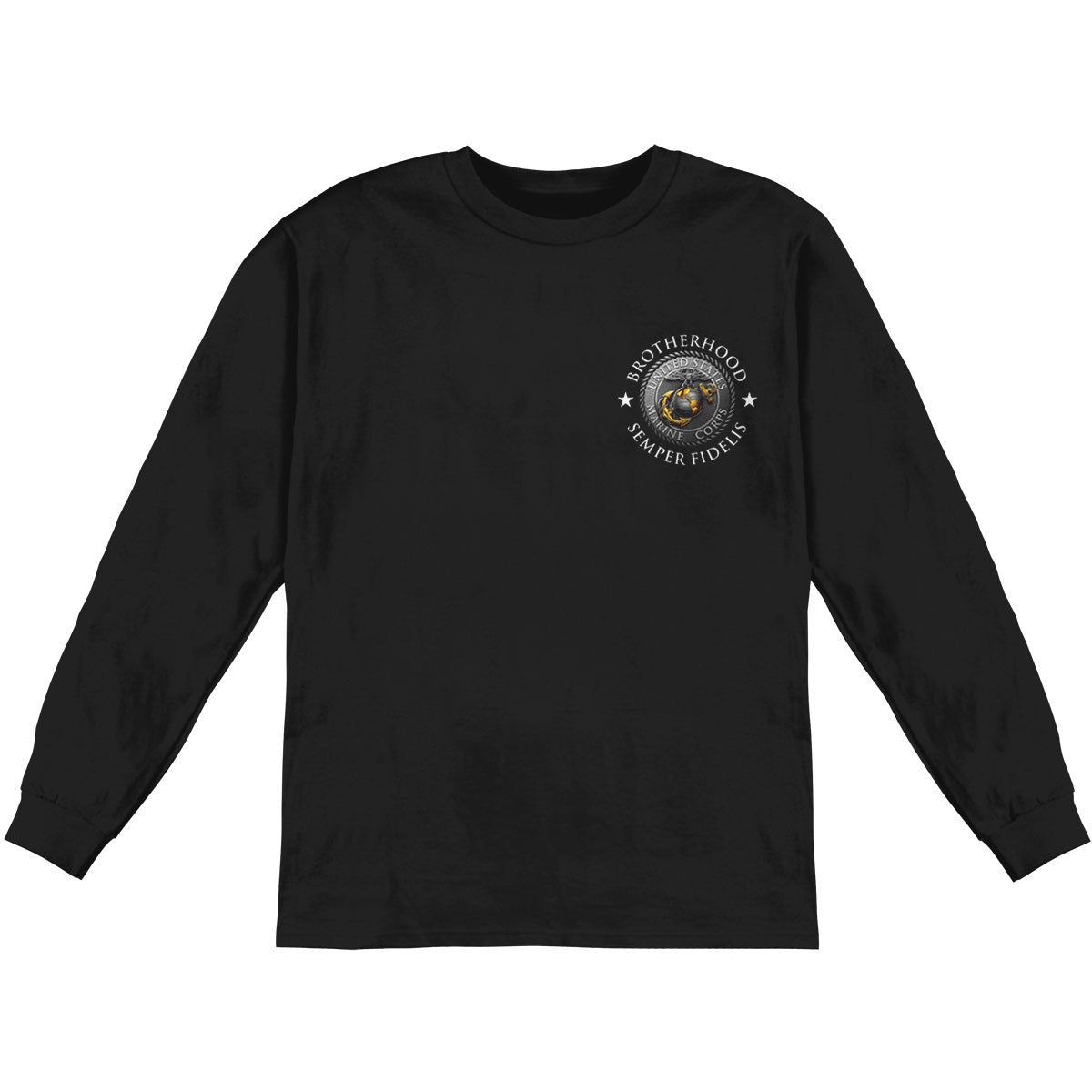 Novelty USMC Brotherhood Long Sleeve