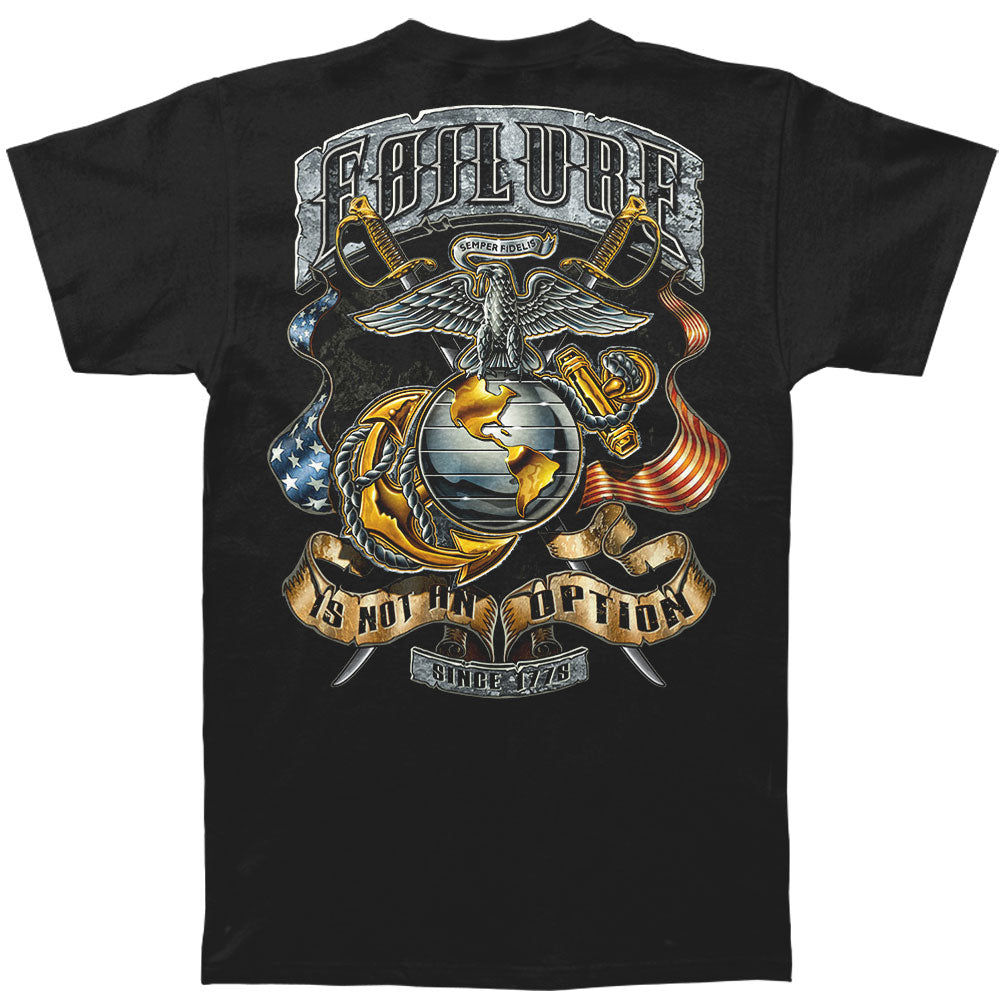USMC Failure Is Not An Option T-shirt