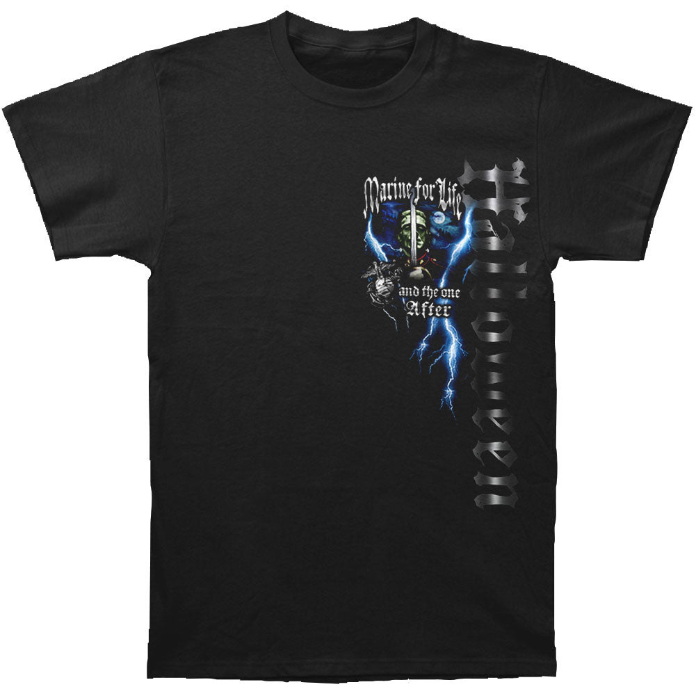 Novelty USMC Halloween Marine T-shirt