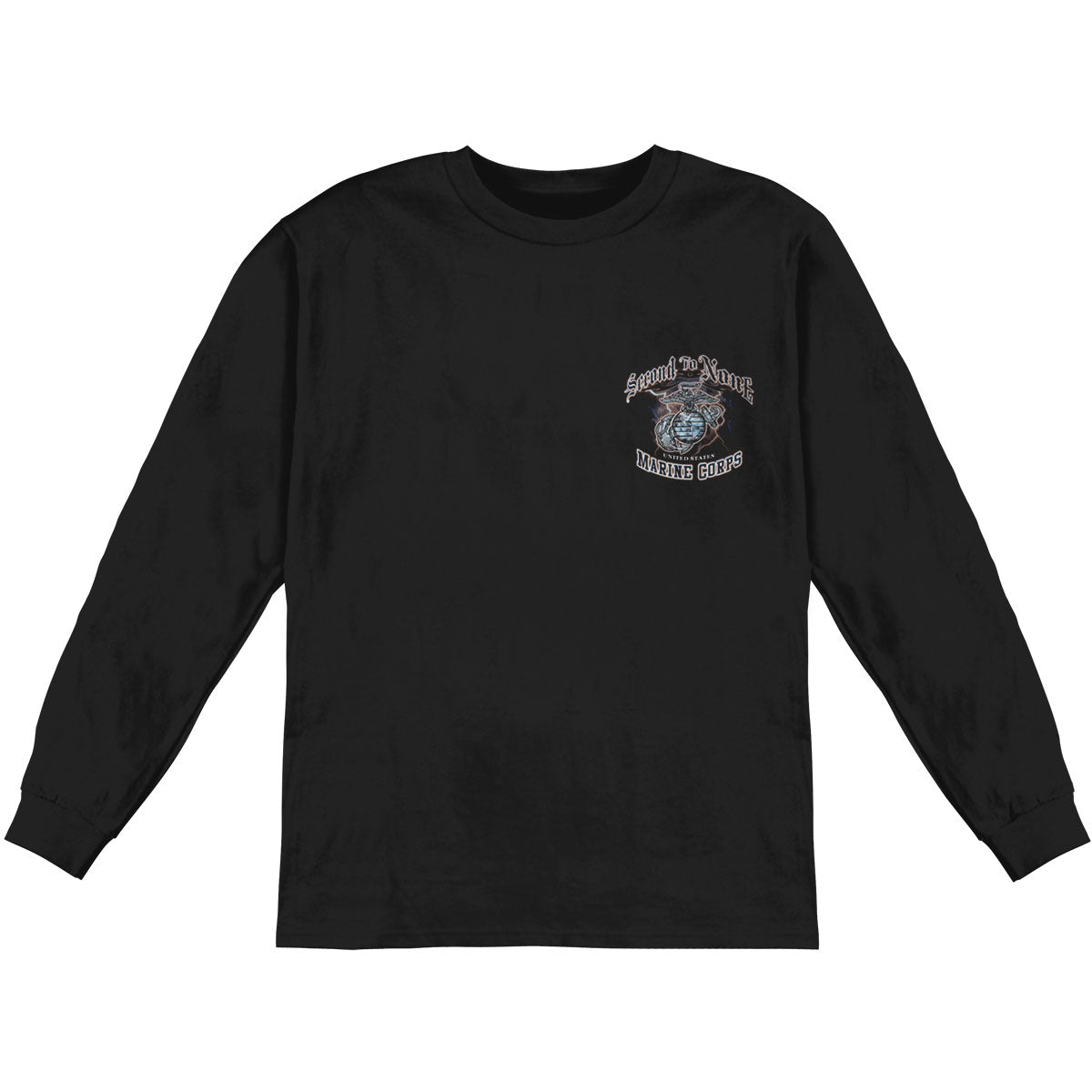 Novelty USMC Second To None Long Sleeve