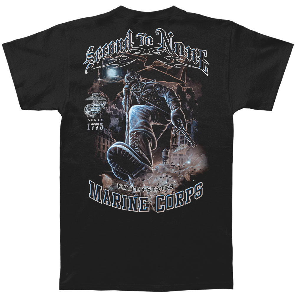 Novelty USMC Second To None T-shirt