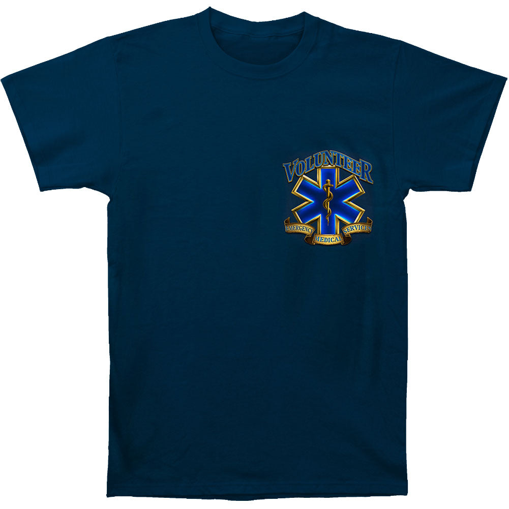Novelty Volunteer EMS Gold Shield T-shirt