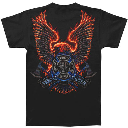 Novelty Novelty Volunteer Fire Eagle T-shirt