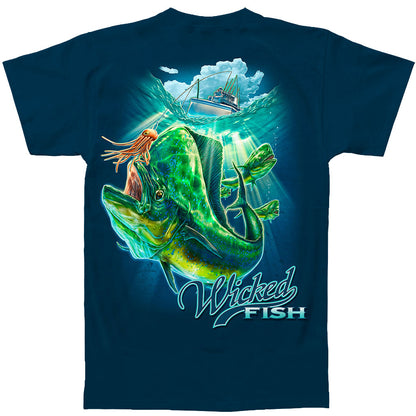 Novelty Wicked Fish Mahi Mahi T-shirt