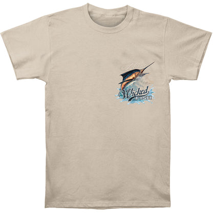 Novelty Wicked Fish Marlin T-shirt