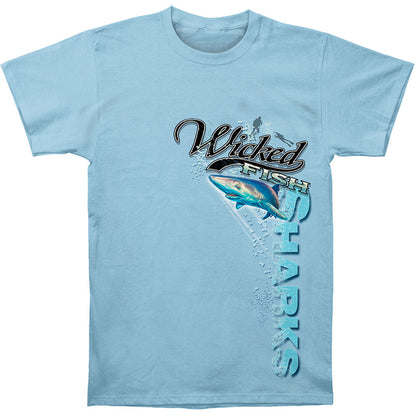 Novelty Wicked Fish Shark T-shirt