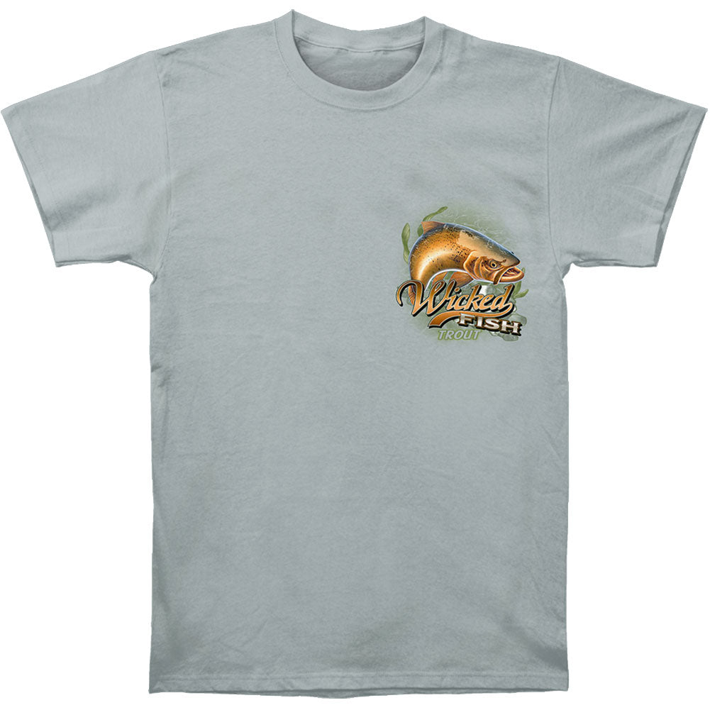 Novelty Wicked Fish Trout T-shirt