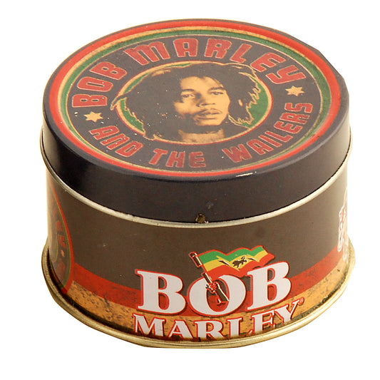 Bob Marley Tin Candle Candle Front
