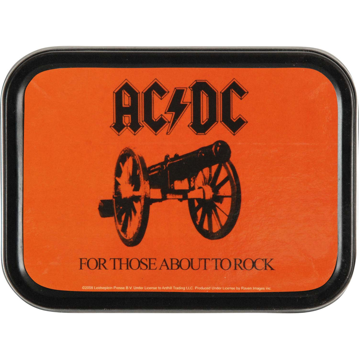 AC/DC For Those About To Rock Stash Tin Front
