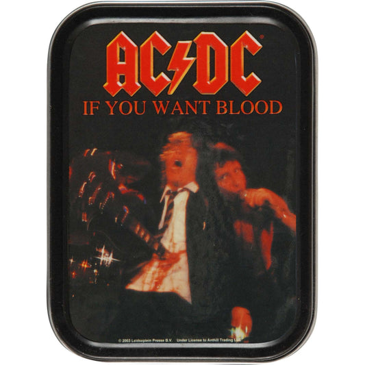 AC/DC If You Want Blood Stash Tin Front