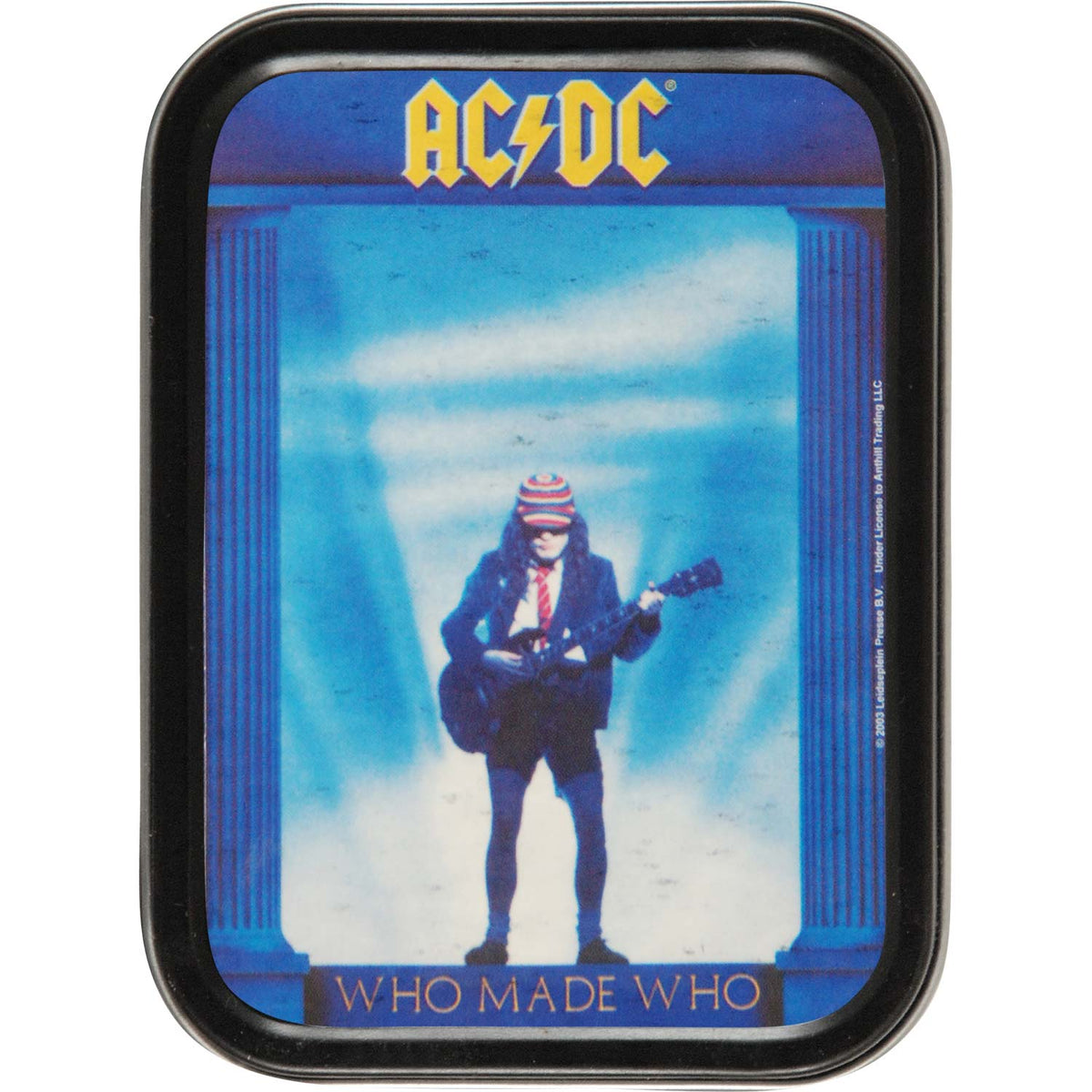 AC/DC Who Made Who Stash Tin Front